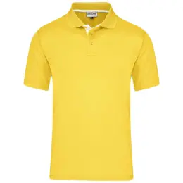 Kids Tournament Golf Shirt Yellow